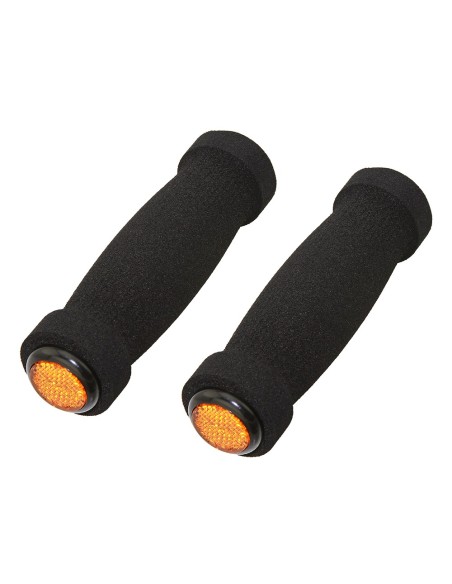 Short Foam Grips 7/8 long 127mm Black.